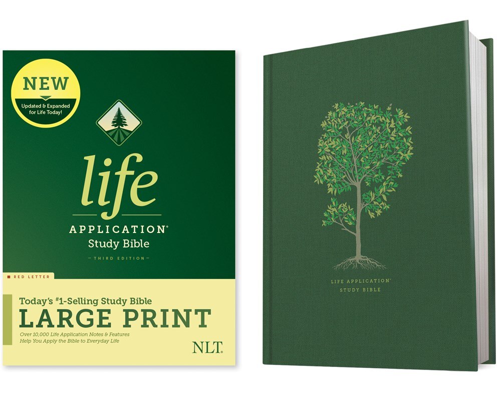 NLT Life Application Study Bible/Large Print (Third Edition) (RL)-Hardcover