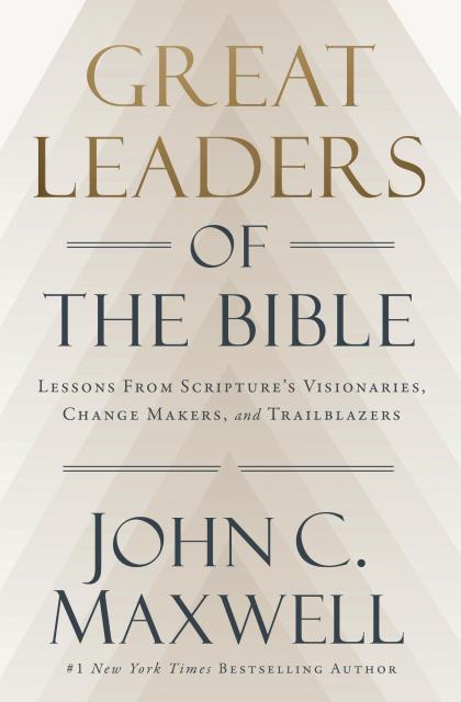Great Leaders of the Bible hardcover book cover