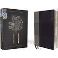NIV Teen Study Bible (Comfort Print)-Blue Leathersoft