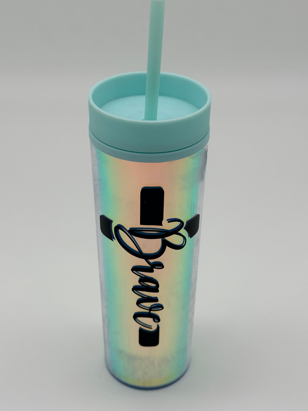 Grace Cross – Iridescent Tumbler