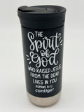 The Spirit of God Lives in You – Romans 8:11 Black Tumbler