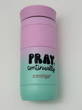Pray Continually – Pink & Teal Tumbler